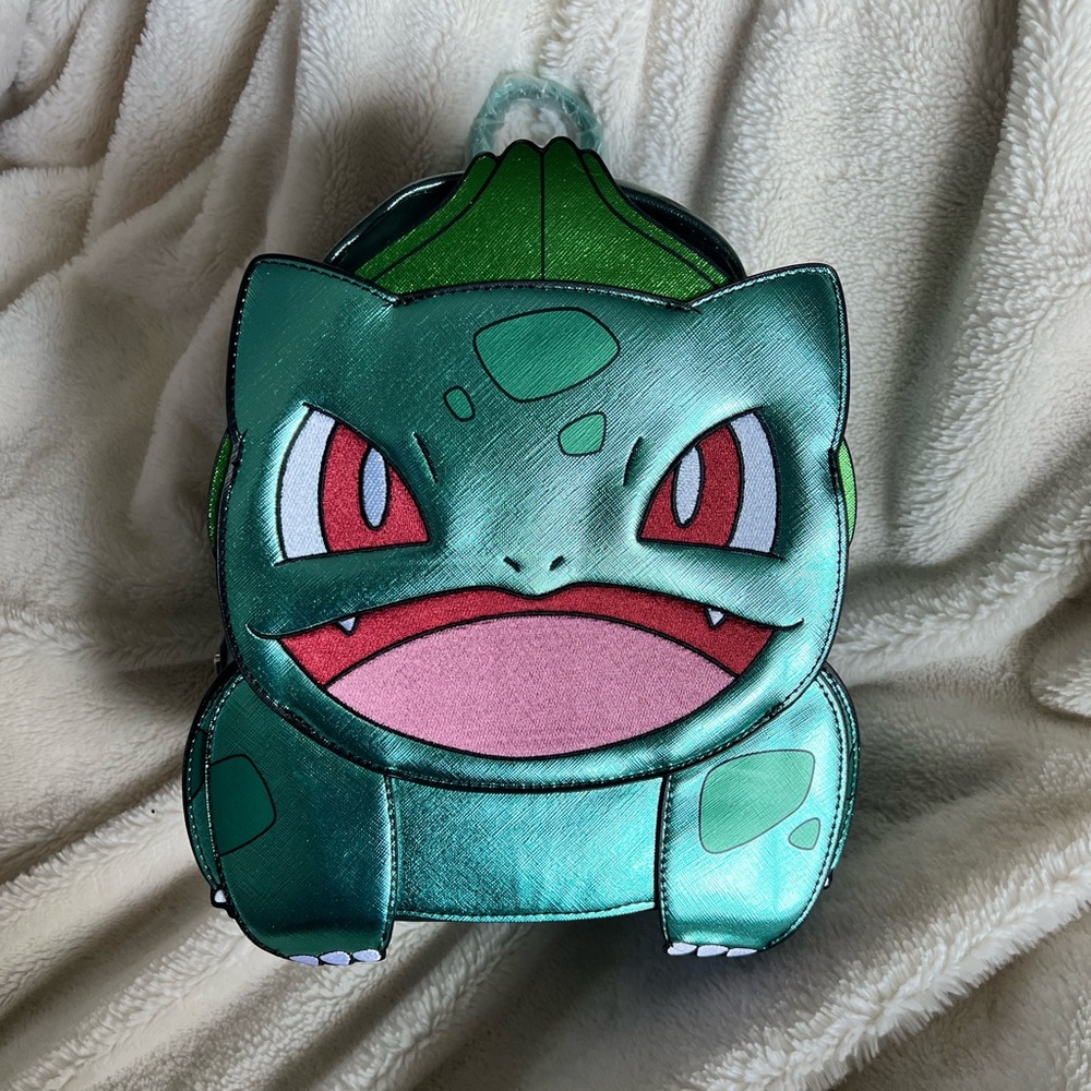Adorable Bulbasaur Loungefly mini backpack